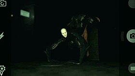 nightmare monster fucks with big tits and ass in anime style