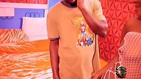 big booty friend acts like a total slut