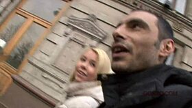 dirty blonde anny got picked up and ass fucked hard in prague