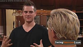 interviewer welcomes american couples for group fun?