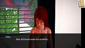 Discovering my new family in redhead anime hentai cartoon series 139