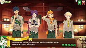 game friends camp episode 22 with russian voice acting