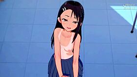 Negatoro jerks you off and gives you a blowjob after school nagatoro-san