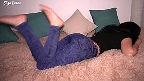 hot sex at neighbor’s house while her cuckold husband’s away, damn wild ride