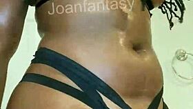 joanfantasy is all oiled up, sliding that buttplug into her tight ass