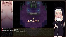 rumina faces the hypnosis cult in anime game sequel