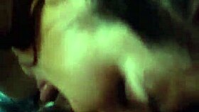 Curvy BBW couple engages in dirty talk during homemade blowjob session