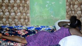 she bends over in the garage for a homemade big ass banging after work