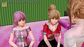 Harem Hotel 62 Features Detailed Anime Hentai Scenes In Hotel Setting