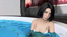 Yo, Brunette Milf in Hot Shower Scene E1 27! 😅