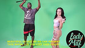 latina brunette does anything to keep job, even monster cock