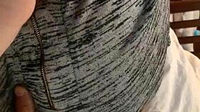 Playing with my wife's amazing natural tits 😍