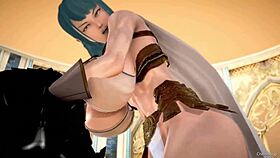 whoa, demon king battles warrior in wild 3d hentai 26 action!