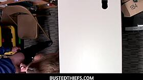 Crazy Teen Shoplifter Adira Allure Drives Lp Officer Nuts With Hardcore Sex