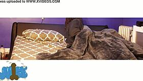 step sister spends night with step brother