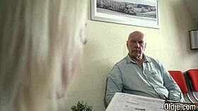 sexy young 18+ nurse, can ya handle my handjob and blowjob, grandpa?