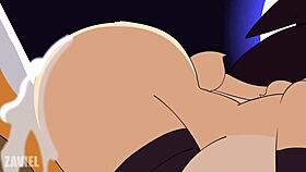 Vanilla The Rabbit Transforms Into A Sexy Witch Character