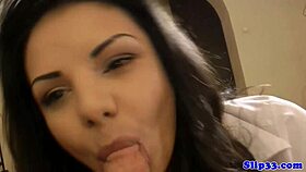 European Amateur Sucks Old Man's Cock Before Intense Doggystyle Fucking!