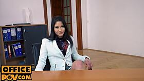 Pov hungarian beauty emily brix fucks for green card.