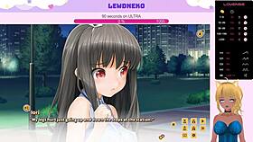 vtuber lewdneko gets wild with vibrator in love cubed game part 6