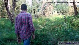 I Fuck an Ethnic Boy Bareback at an Outdoor Pitstop