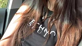 Full scene of petite teen Eliza Ibarra's wet pussy fucking