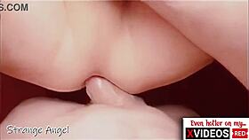 watch this pov closeup of hard big cock gay breeding with loud moans and anal creampie