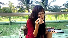 Beautiful Brunette Girl Unlocking Makeup Secrets For Flawless Face