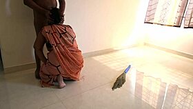tamil maid prabha jerks my cock during work