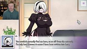 What Would Happen if 2B Was in the Casting Couch Waifu Hub Uncensored?