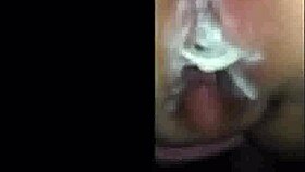 old wife gets her pussy stretched by big cock in public homemade vibes 😈