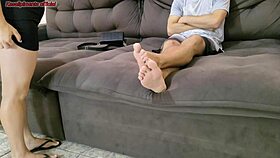 Hey, my husband gets hard when I tell him my boss fucked my ass