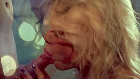 blonde honey sucking big cock in the room