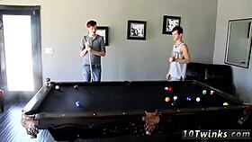 sweet school gay boys fuck by pool
