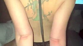 My boyfriend makes me cum while watching porn, riding his big ass