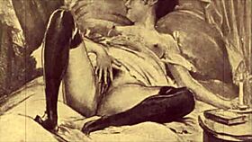 Erotic animated video from the past