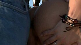 valentina's outdoor anal by tractor