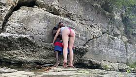i fucks on hike w big black cock interracial couple