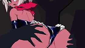 exploring glory hole in anime hentai game with multiple characters and intense fucking scenes