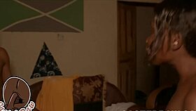 milf nigerian mummy says 'oh wow' as young 18+ stud fucks her with big dick