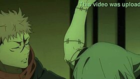 itadori says, 'mahito, let's fuck in this skyfall scene' best quality hentai