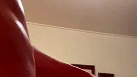 oiled body bent over for doggystyle fucking, smiley