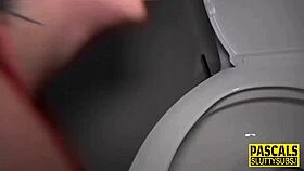 Is the inked sub ready for this interracial threesome fuck?