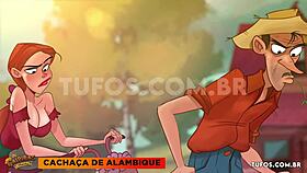 Best animated porn marathon of Os Caipiras filminho