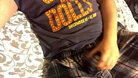 Hey dude, wanna play with this gay metalhead’s cock?