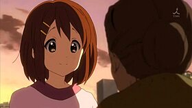 in the ninth episode of k-on season two, the girls enjoy music and anime vibes together