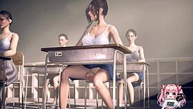 i watch horny classmates fuck in classroom