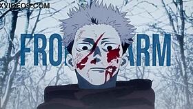 itadori says, 'mahito, let's fuck in this skyfall scene' best quality hentai