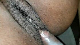 Ebony Babe Receives Car Creampie In A Condom