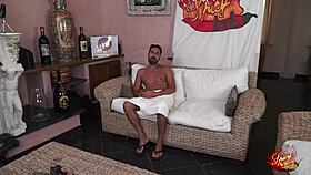 dirty cougar bent over for dandy mary-rider